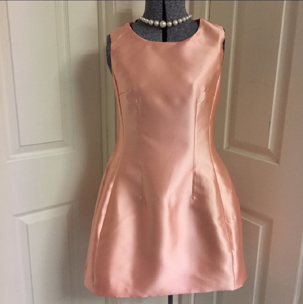 Classic Pink Mini Dress